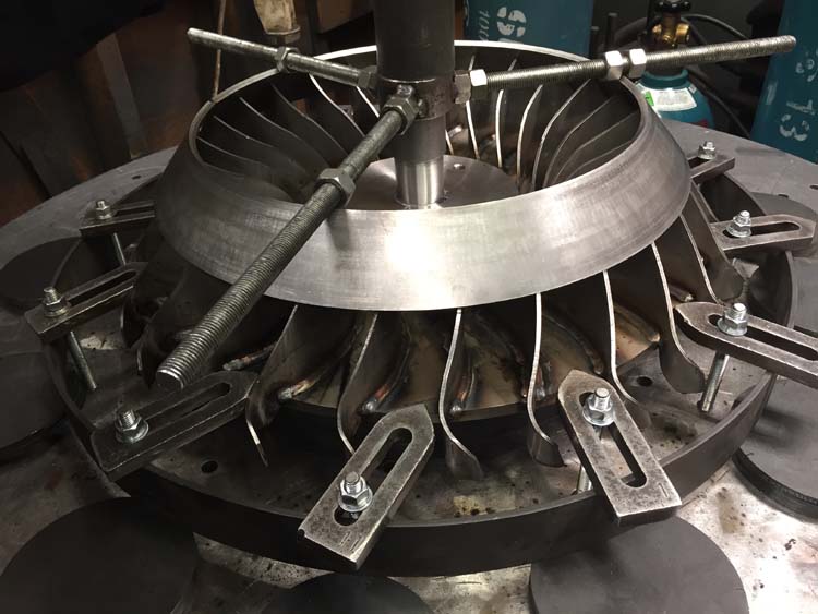 Mixed Flow (Fabricated Impellers) 