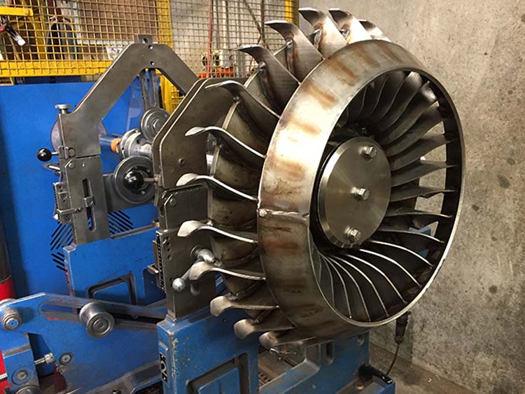 Mixed Flow (Fabricated Impellers) 