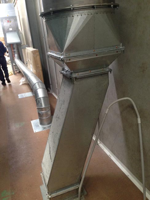 Heavy industrial spay booth fans